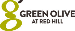 green olive at red hill logo