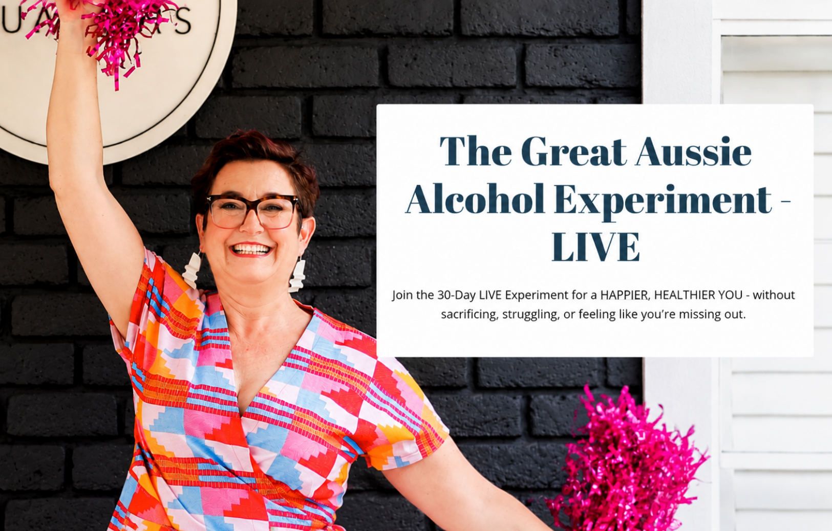 The Great Aussie Alcohol Experiment (LIVE)